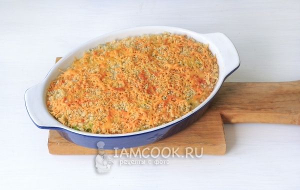 Запечь гратен в духовке