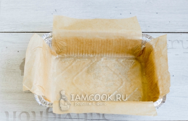 Выложить форму пергаментом