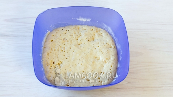 Замесить тесто