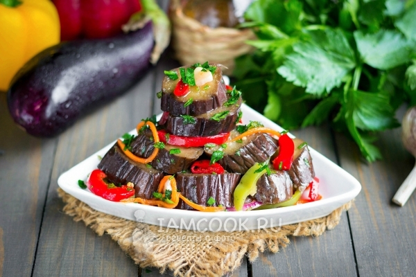 Рецепт маринованных баклажанов быстрого приготовления