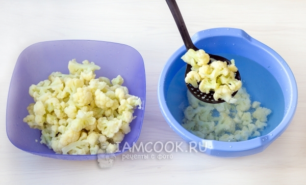 Достать капусту из воды