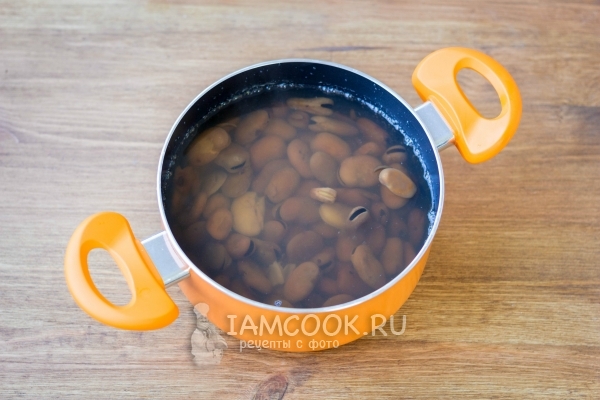 Отварить бобы