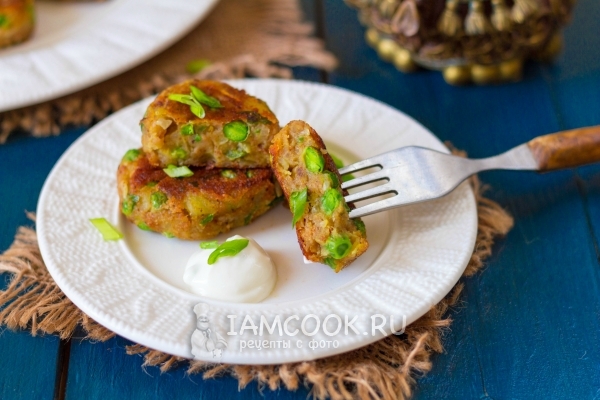 Рецепт картофельных котлет «Алу тикки»