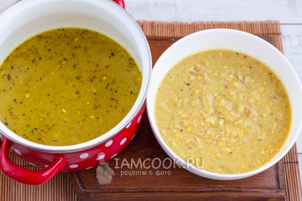 Пюрировать суп