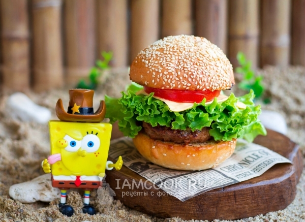 Фото крабсбургера