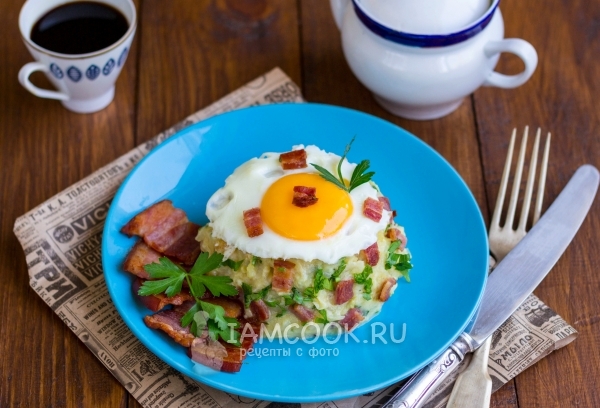 Готовый ирландский колканнон (colcannon)