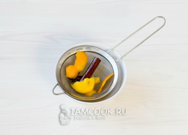 Процедить сироп