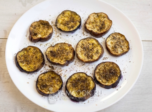 Запечь баклажаны