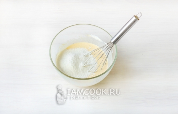 Всыпать муку