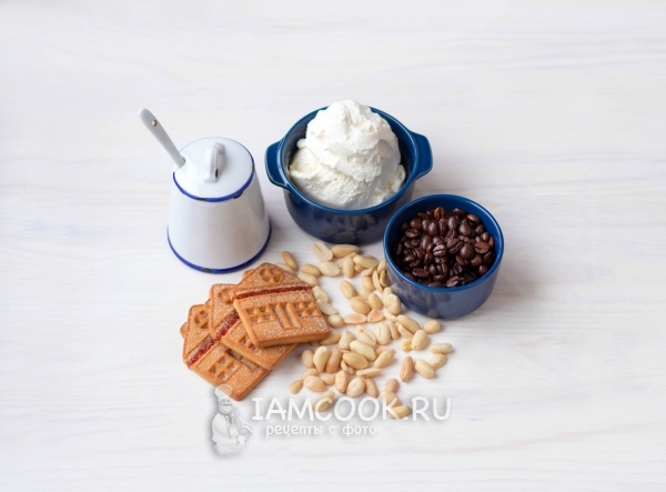 Ингредиенты для итальянского десерта аффогато