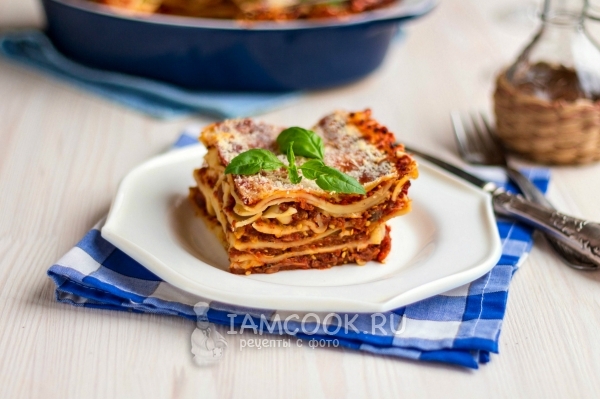 Рецепт лазаньи с баклажанами