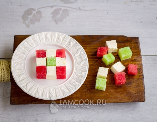 Сложить из ингредиентов кубик