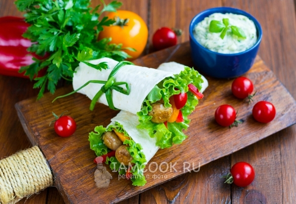 Вегетарианская шаурма