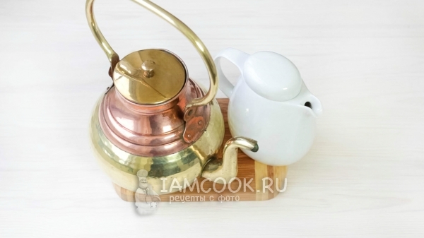 Влить кипяток