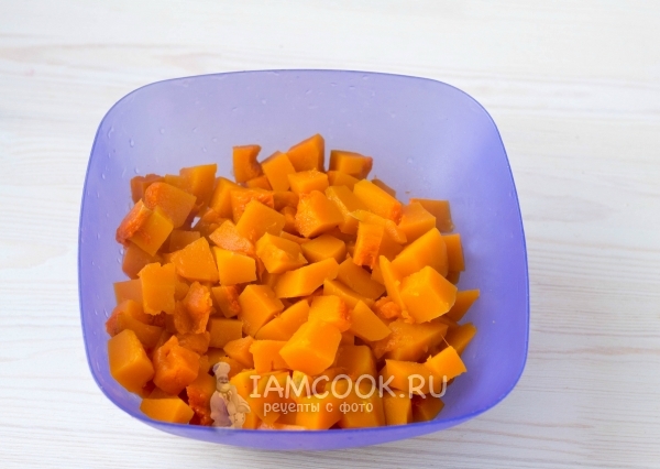 Приготовить тыкву на пару