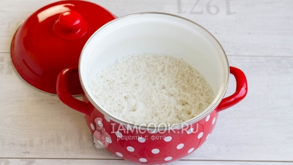 Отварить рис