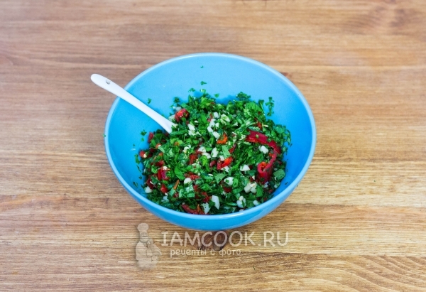 Приготовить начинку