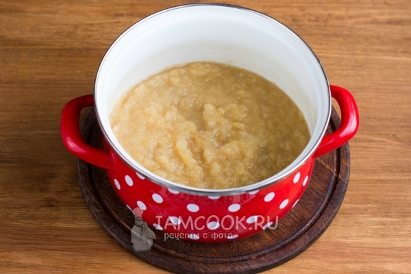 Пюрировать яблоки