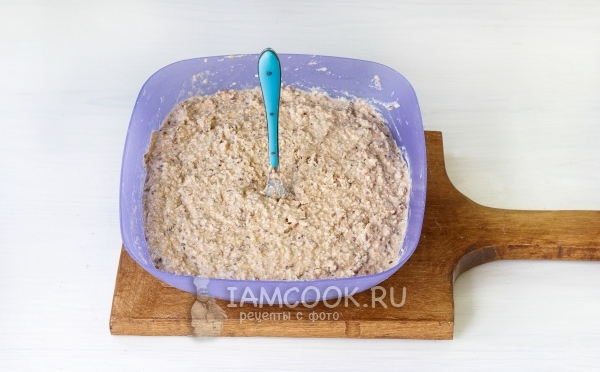 Размешать тесто