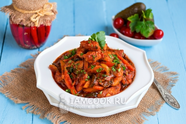 Рецепт азу из индейки