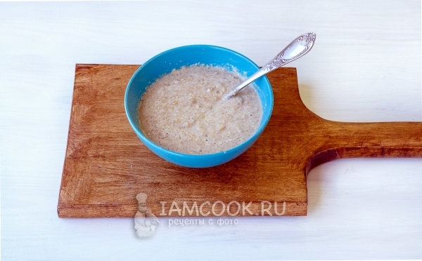 Размешать тесто