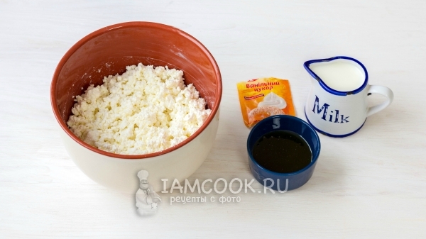 Ингредиенты для творожной смеси