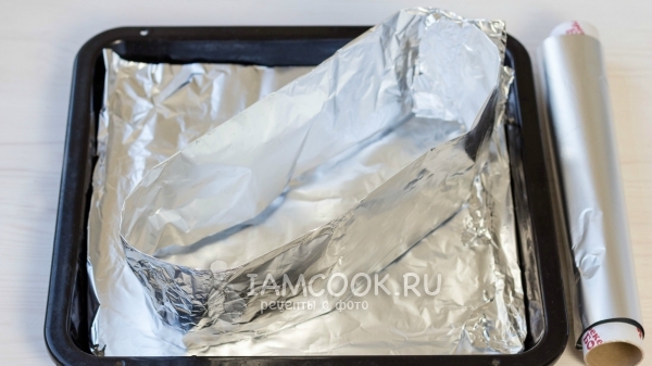 Сделать из фольги форму