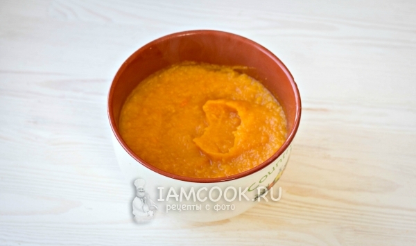 Пюрировать тыкву