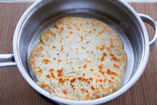 Пожарить лепешку