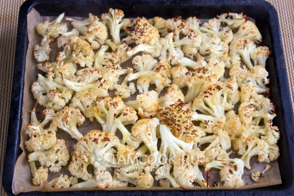 Запечь капусту в духовке