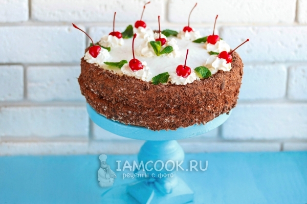 Рецепт бисквитного торта со сметанным кремом