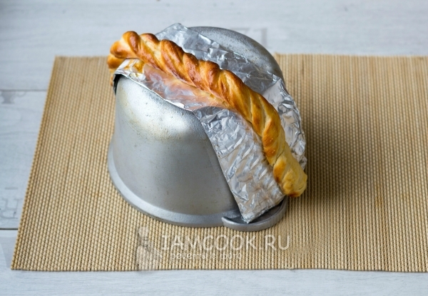 Испечь ручку для корзины