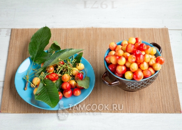 Удалить из черешни веточки