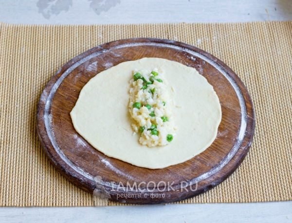 Выкладываем начинку