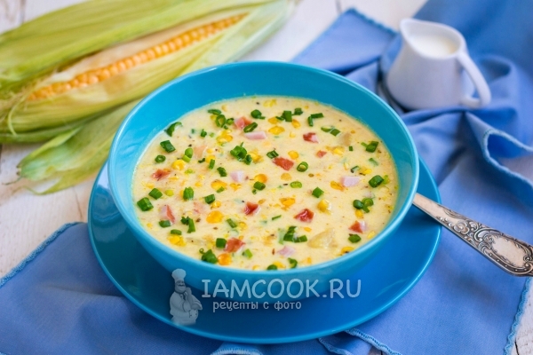 Готовый кукурузный чаудер (Corn Chowder)