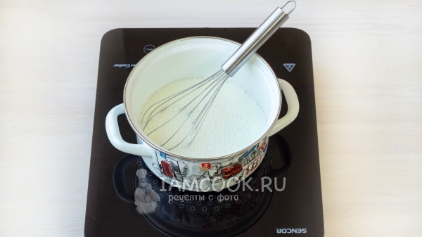 Нагреть молоко