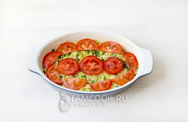 Положить помидоры