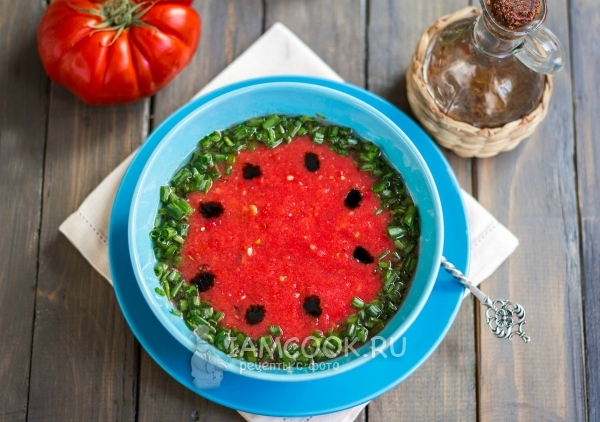 Рецепт арбузного гаспачо