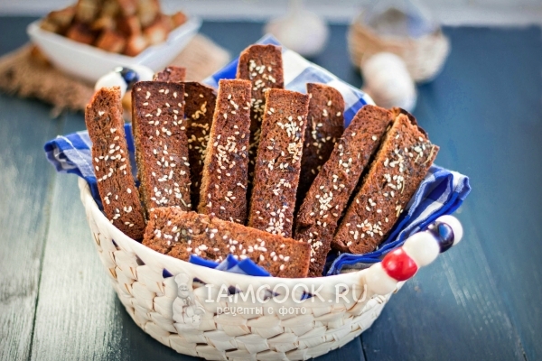 Крутоны - ароматные сухарики