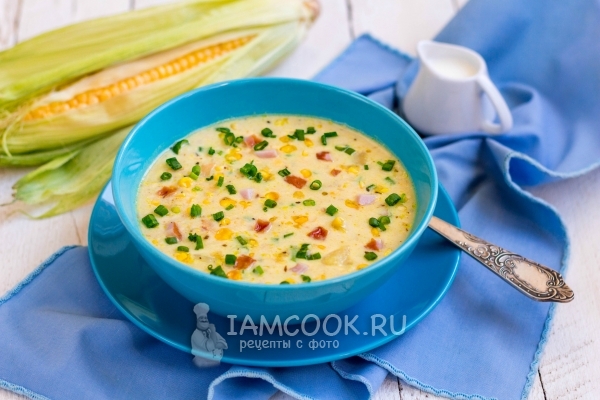 Фото кукурузного чаудера (Corn Chowder)