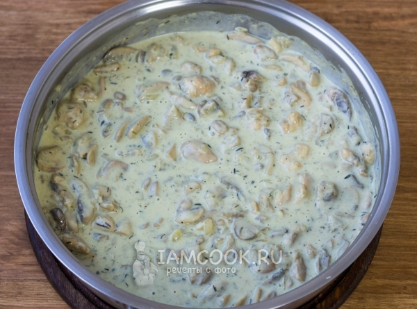 Влить сливки