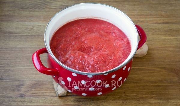 Вскипятить томатный сок