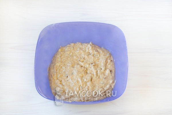 Размешать тесто