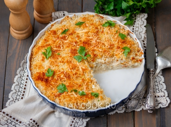 Гратен из цветной капусты