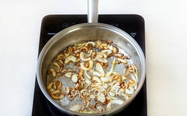 Пожарить лук