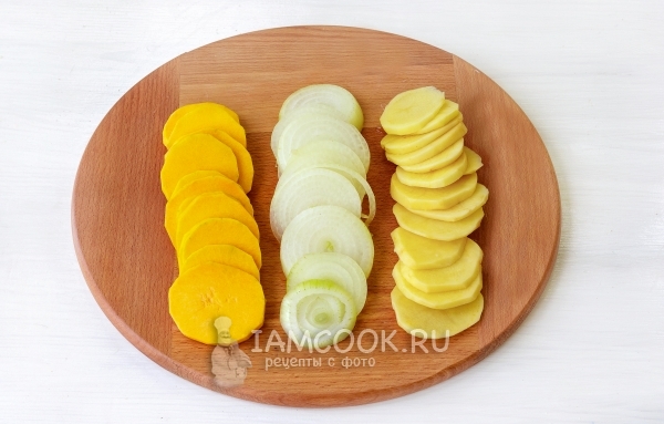 Порезать овощи