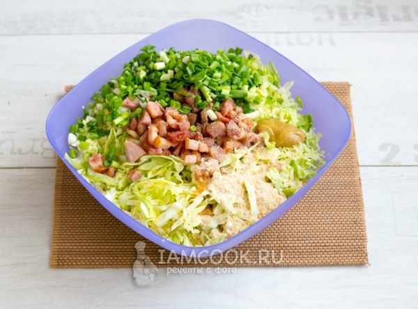 Соединить ингредиенты для начинки