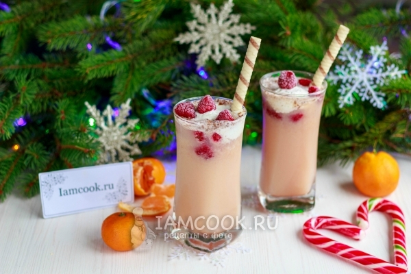 Фото безалкогольного коктейля «Снежок»