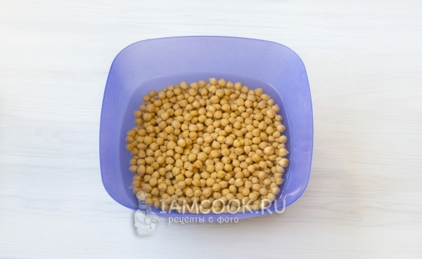 Замочить нут в воде