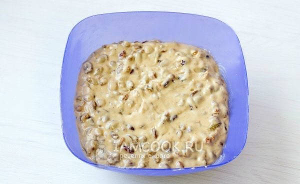 Размешать тесто